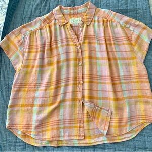 American Eagle XL Multicolor Plaid Shirt
